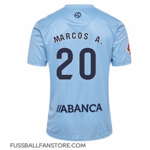 Celta Vigo Marcos Alonso #20 Replik Heimtrikot 2024-25 Kurzarm